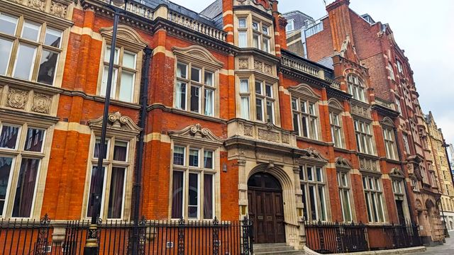 The red brick exterior of the old Westminster Library 