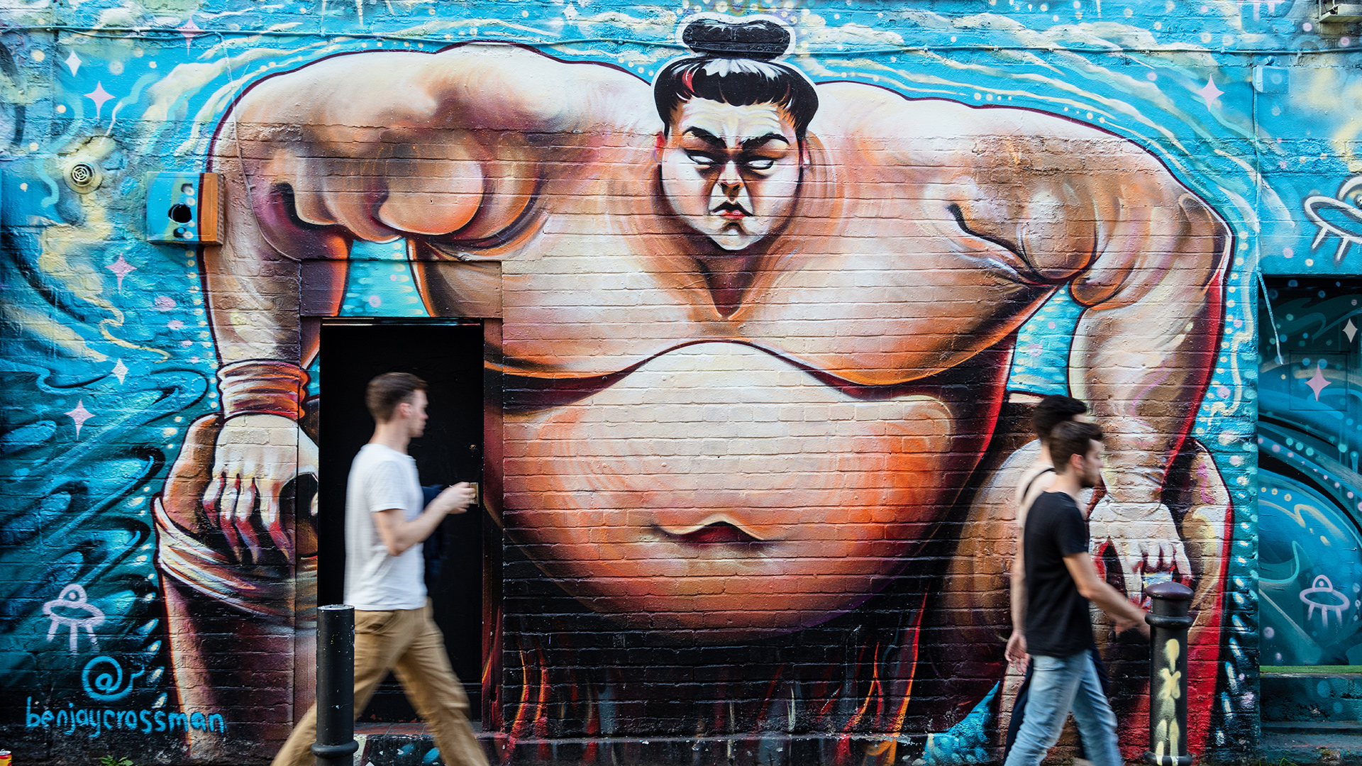 Graffiti in London. Image courtesy of London & Partners/Jon Reid.