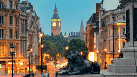 London welcomes millions of travellers from across the world every year. Credit: Shutterstock. Image courtesy of Shutterstock.