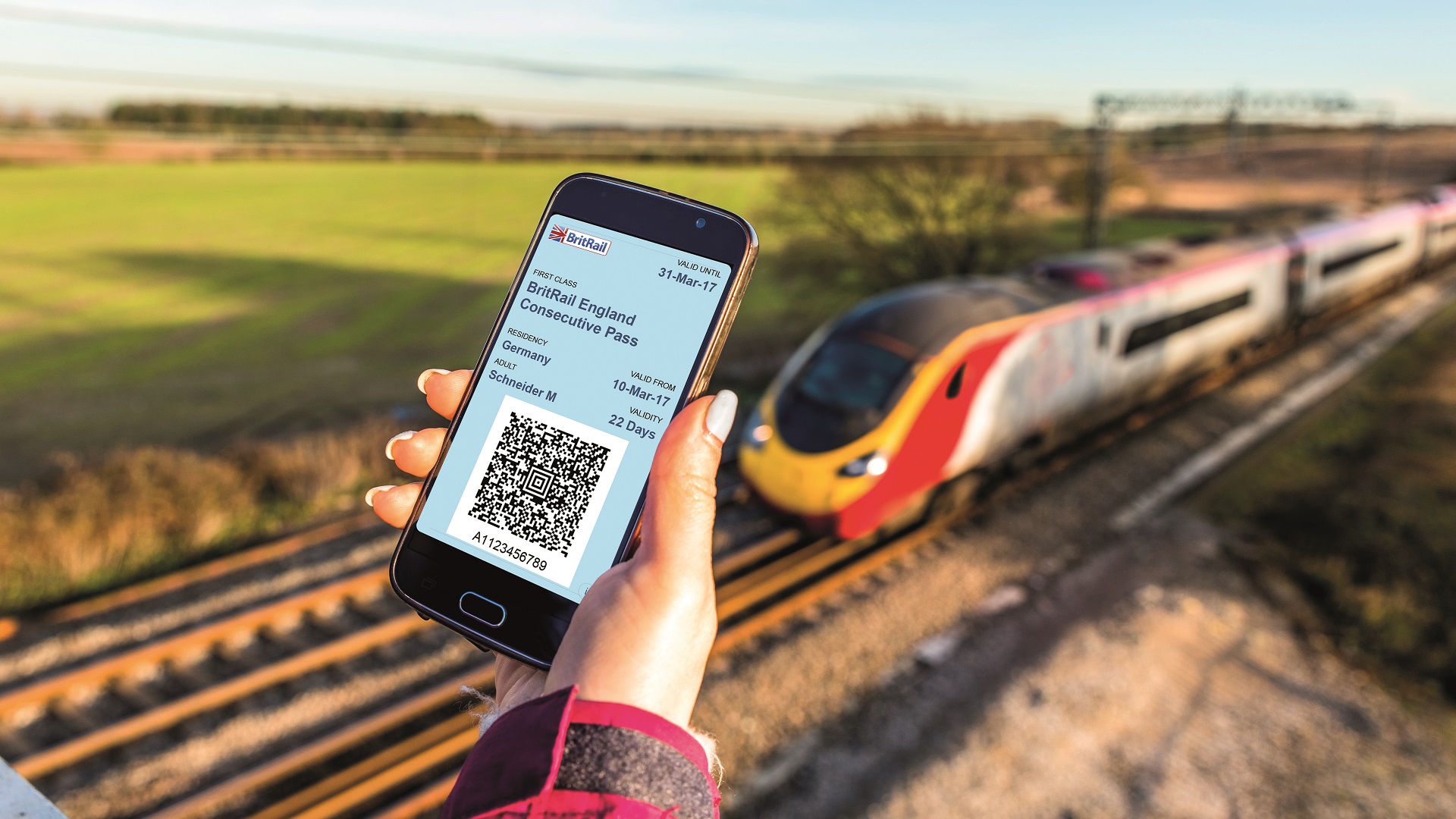 Britrail BritRail M-Pass tickets