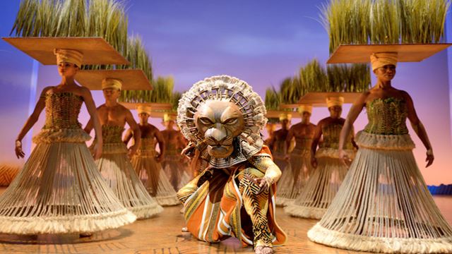 Rope skirts and woven corsets in Disney's The Lion King