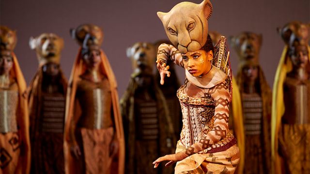 Nala and the lionesses in Disney's The Lion King