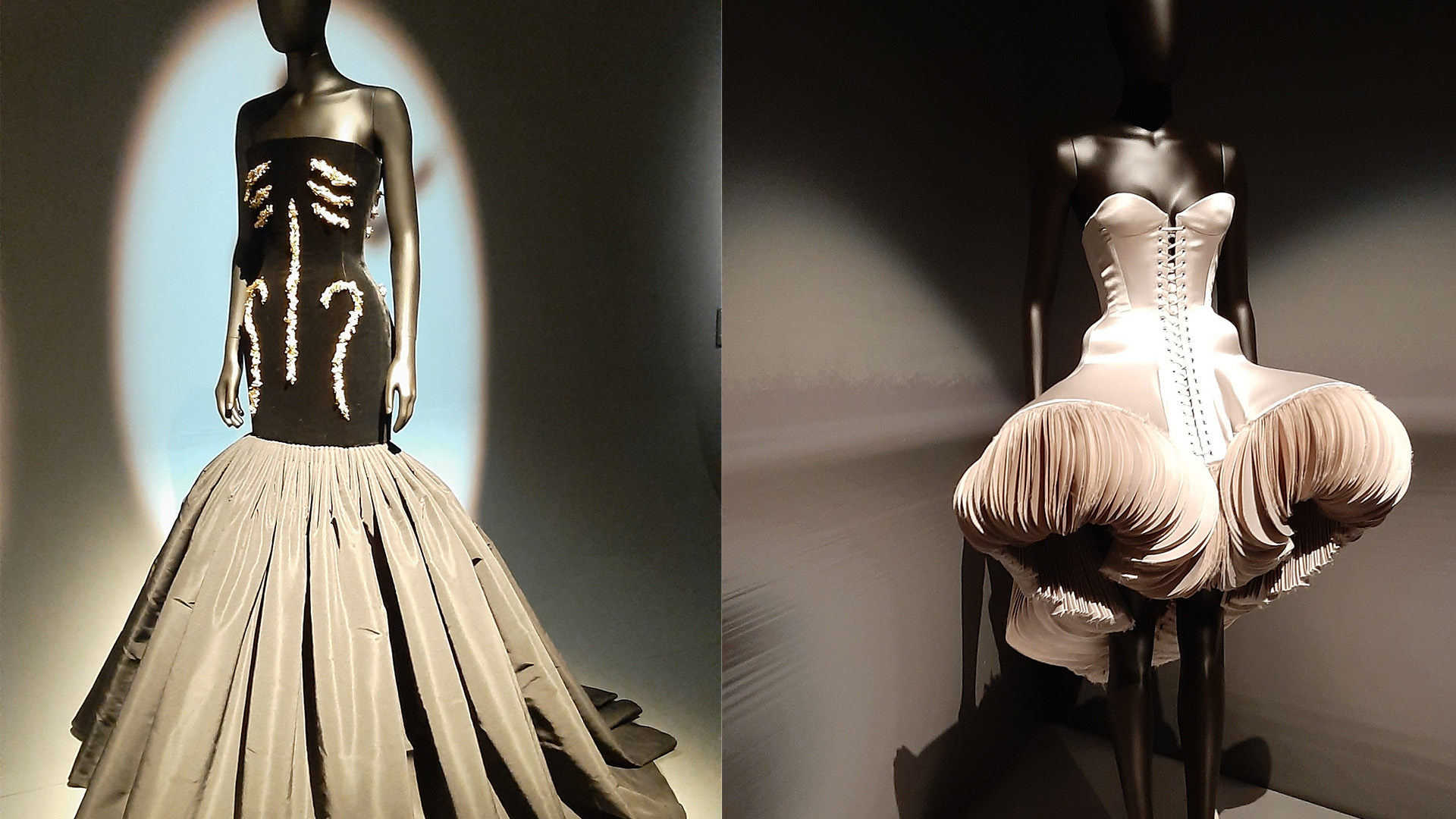 slim fit dress slacks Important Fall 1996 Tom Ford for Gucci KeyHole Gown w Gold G-string Be   Shrimpton Couture