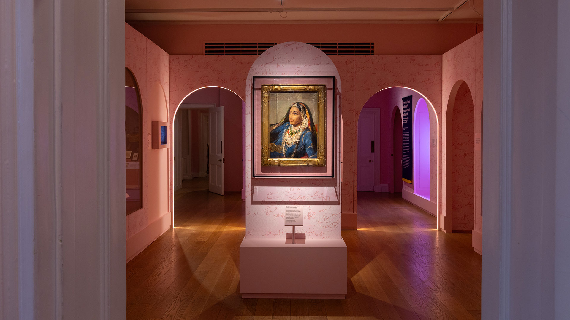 A new exhibition at Kensington Palace brings together rarely seen objects and personal stories to illuminate the extraordinary life of Princess Sophia Duleep Singh – Punjabi princess, pioneering suffragette, and the goddaughter of Queen Victoria. Image courtesy of Historic Royal Palaces / Courtesy of the Kapany Collection, The Sikh Foundation. The portrait of Maharani Jind Kaur is on display in the latest Kensington Palace exhibition, 'The Last Princesses of the Punjab'.