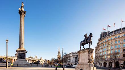 Nelson's Column in Trafalgar Square. Image courtesy of visitlondon.com / Jon Reid
