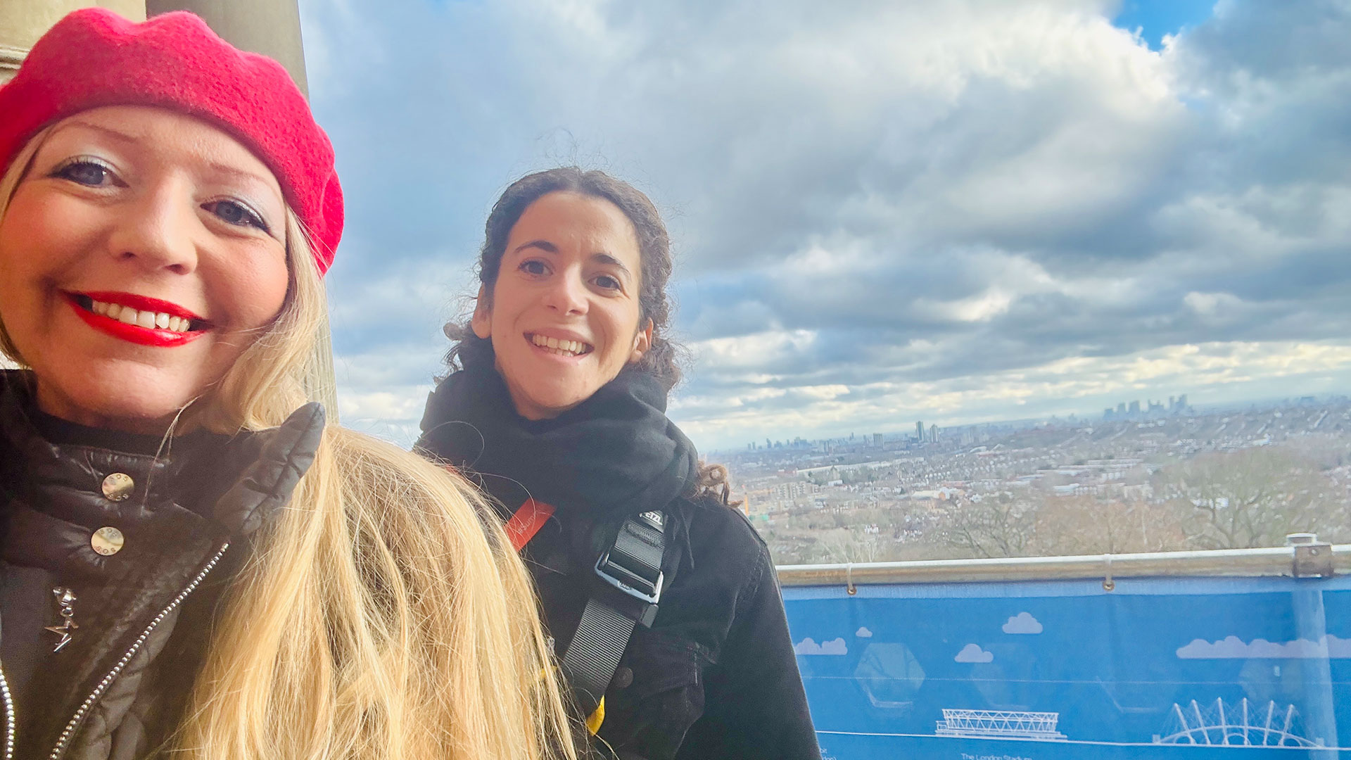 Discover 150 years of history, reimagined as a brand new adventure © Chantal Welch. Image courtesy of Chantal Welch. Two girls smiling on a sunny day with London's skyline in the distance