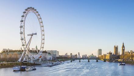 Disfruta de vistas de 360 grados de la ciudad desde el London Eye. Imagen cortesía de Go City.