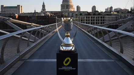 Watch teams compete for the first Nations Championship Trophy at the debut final in London this November. Credit: Nations Championship. Image courtesy of Nations Championship.