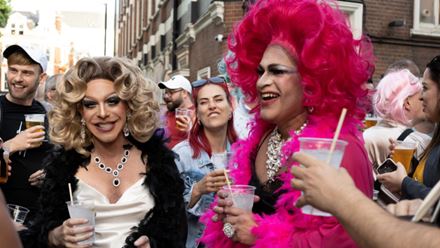 Drag queens in Soho. Image courtesy of Shutterstock.