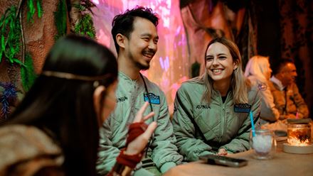 Explore the magical world of Avora and interact with the local inhabitants in Avora: New World Cocktail Experience. Image courtesy of Golden Tours.