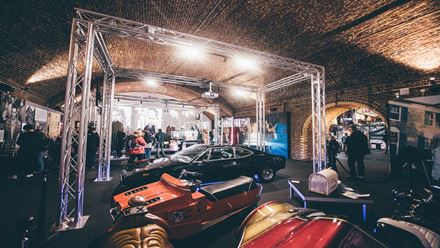 See famous memorabilia at the Direct from Graceland: Elvis exhibition, including the famous Ferrari Dino GT4. Image courtesy of Golden Tours.
