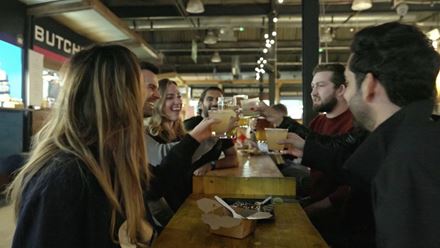Combine London's delicious food spots, sightseeing and discovering hidden gems on a Gourmaze tour. Image courtesy of Golden Tours.