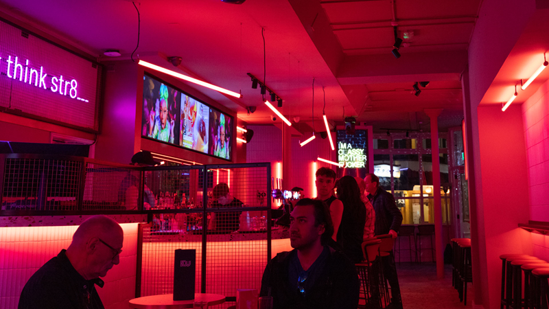 Sip on cocktails at Ku Bar before heading to the basement dancefloor until the early hours. Credit: Neil Evans / Creative. Image courtesy of Ku Bar. Ku Bar, Soho