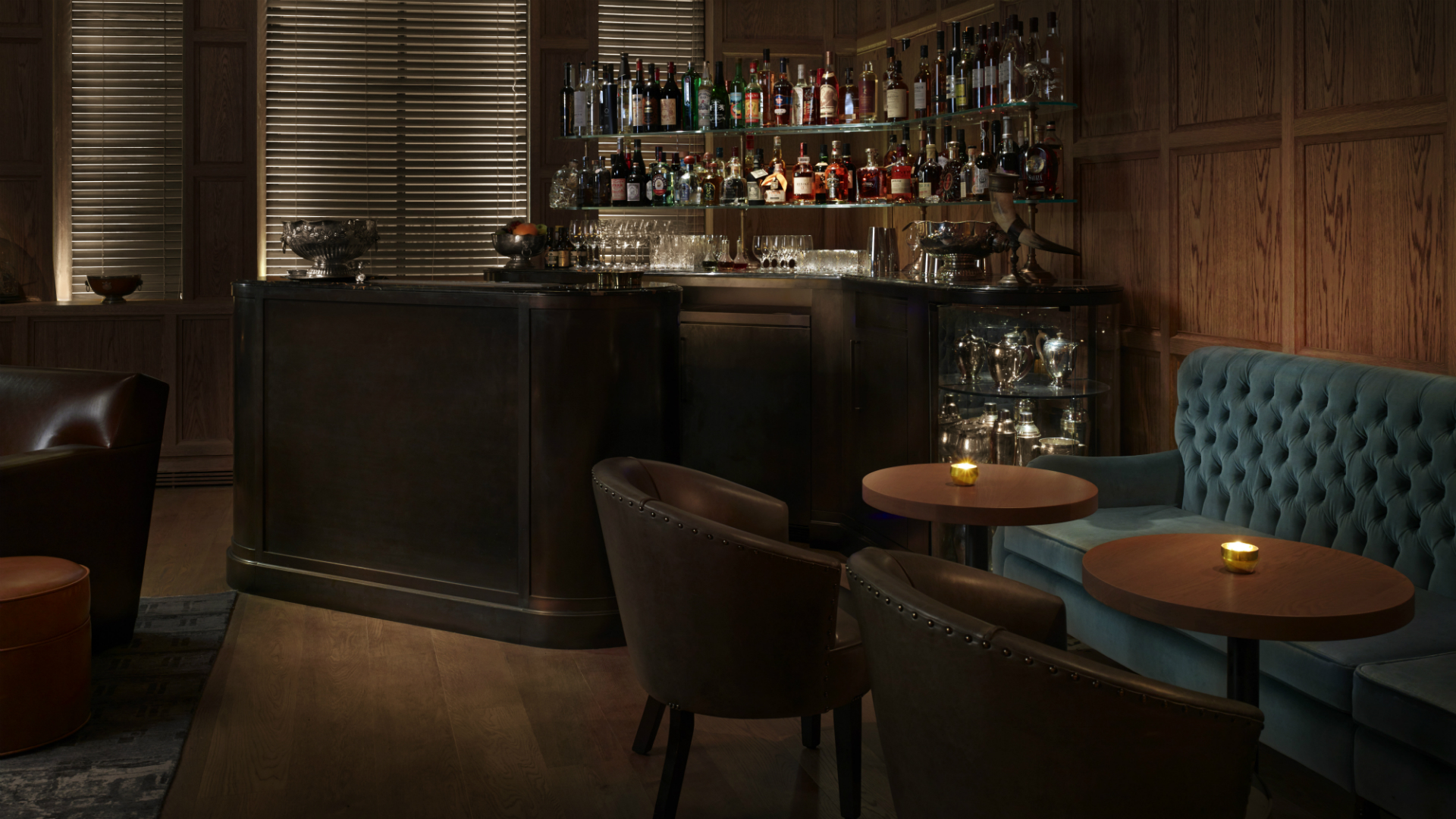 The Punch Room bar at the London Edition Hotel