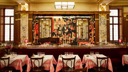 Brasserie Zedel. Credit: Emma Pharaoh. Image courtesy of Brasserie Zedel.