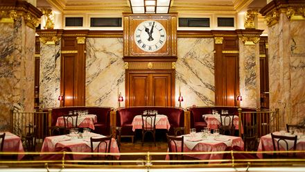 Brasserie Zedel. Credit: Emma Pharaoh. Image courtesy of Brasserie Zedel. Brasserie Zedel. Credit: Emma Pharaoh. Image courtesy of Brasserie Zedel.