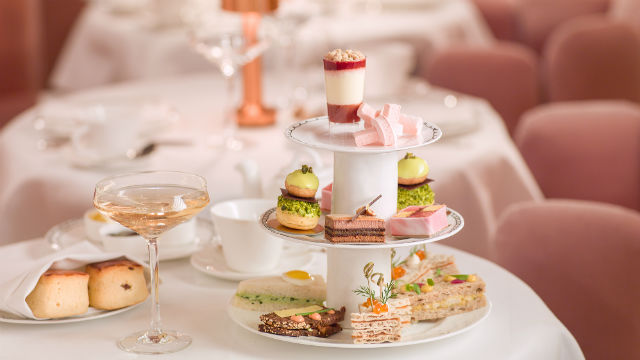 Afternoon tea at Sketch