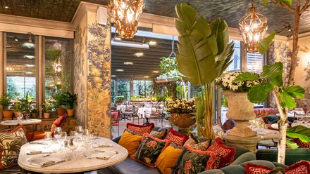 The Ivy Chelsea Garden. Credit: Richard Leeney. Image courtesy of The Ivy Chelsea Garden.