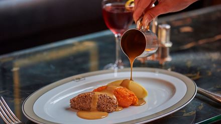 Savour Scottish delights at The Wolseley. Image courtesy of Bacchus Agency. 