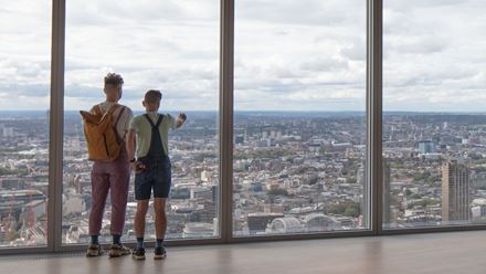 Don't miss the sweeping views from the 50th-floor viewing gallery at 8 Bishopsgate. Credit: Gwyn Richards. Image courtesy of The City of London.
