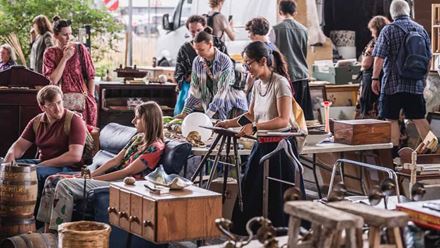 The Giant London Flea Market in Stratford. Credit: The Giant London Flea Market. Image courtesy of The Giant London Flea Market.