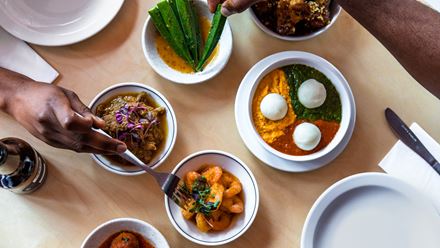 Tempt your tastebuds with authentic Nigerian tapas dishes from Chuku’s in Tottenham. Credit: Naf Castanas. Image courtesy of Chuku's.