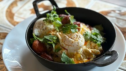  At weekends, there’s a tasty brunch menu to tuck into. Credit: Pasero. Image courtesy of Pasero.