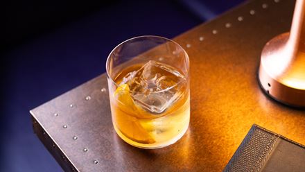 Order an Old Fashioned from the bar at Burnt Faith Brandy House for a delicious, timeless cocktail. Credit: Burnt Faith Brandy House. Image courtesy of Burnt Faith Brandy House.