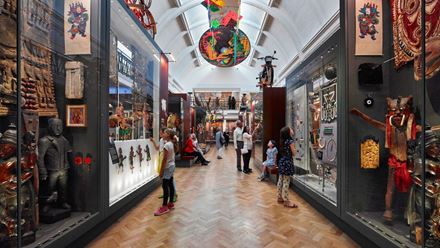 Horniman Museum World Gallery. Credit: Andrew Lee. Image courtesy of Horniman Museum and Gardens.