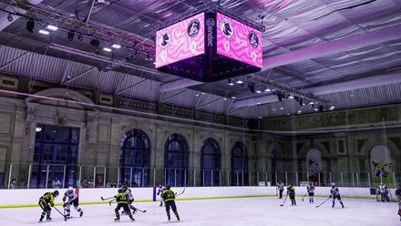 Ice Hockey at Alexandra Palace. Credit: Lloydwintersphoto.com. Image courtesy of Alexandra Palace.