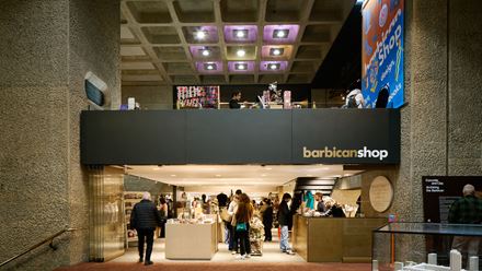The Barbican Shop. Credit: Dion Barrett. Image courtesy of the Barbican.