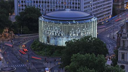 The Odyssey, BFI IMAX London. Credit: Ocean Outdoor, Universal. Image courtesy of BFI.