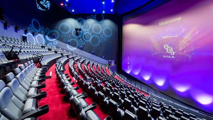BFI IMAX auditorium. Credit: David Jensen. Image courtesy of BFI.