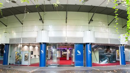 BFI IMAX entrance. Credit: David Jensen. Image courtesy of BFI.