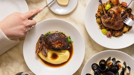Dishes served at Blanchette. Credit: Zamaniego Studio. Image courtesy of Blanchette.