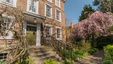 The entrance to Burgh House. Credit: Linda Hermans. Image courtesy of Burgh House.