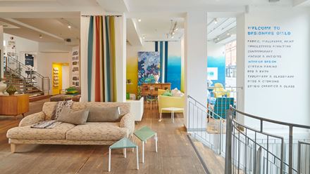 Inside Designers Guild. Image courtesy of Designers Guild.