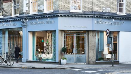 The shop front. Image courtesy of Designers Guild.