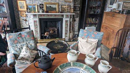 The Drawing Room. Credit: Lucinda MacPherson. Image courtesy of Emery Walker’s House.
