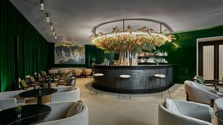 Green Bar at Hotel Cafe Royal. Credit: Jean-Baptiste Strub. Image courtesy of Grifco PR.