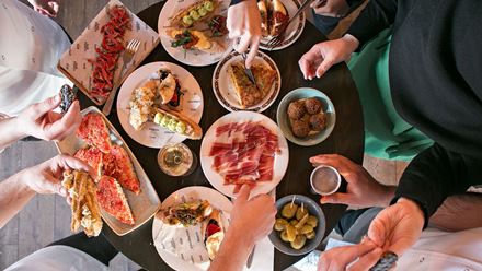 Inspired by the informal atmosphere of tapas bars in bustling Barcelona and the villages of Andalucia, José is one of the best restaurants on Bermondsey Street. Credit: Eighty Four. Image courtesy of Eighty Four.