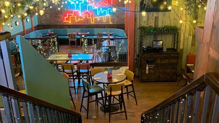 The interior of Las Iguanas Southbank. Image courtesy of Las Iguanas.