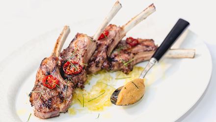Lamb cutlets. Image courtesy of Purple PR.