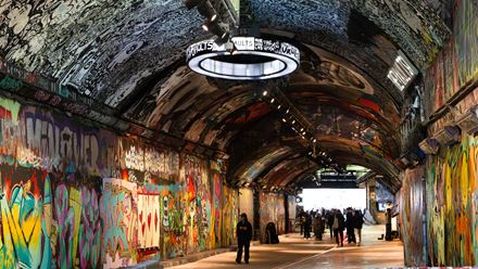 Street art. Credit: London & Partners/Peter Cohen.