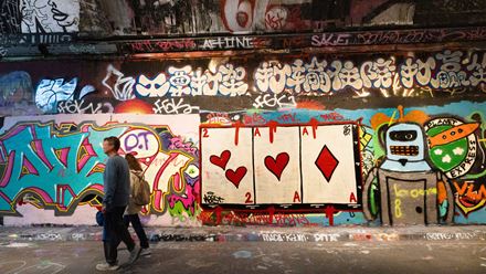 Street art. Credit: London & Partners/Peter Cohen.