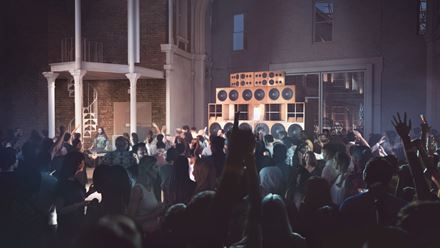 Look out for cultural events at London Museum including Shared Late Nights, featuring live music and more. Credit: Secchi Smith/Asif Khan. Image courtesy of London Museum.