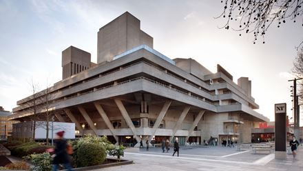 National Theatre, South Bank. Credit: Philip Vile. Image courtesy of National Theatre.