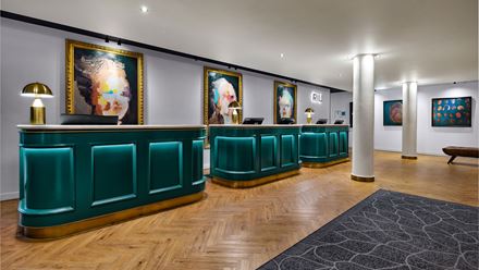 Lobby. Credit: Xisco Kamal. Image courtesy of Riu Hotels & Resorts.
