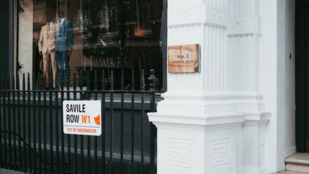 Savile Row. Credit: Matt Flynn. Image courtesy of Goad Communications.