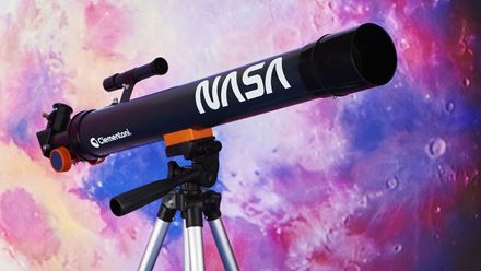A NASA telescope. Credit: Science Museum Group. Image courtesy of the Science Museum.